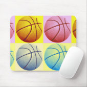 Pop Art Basketball Muismat (Met muis)