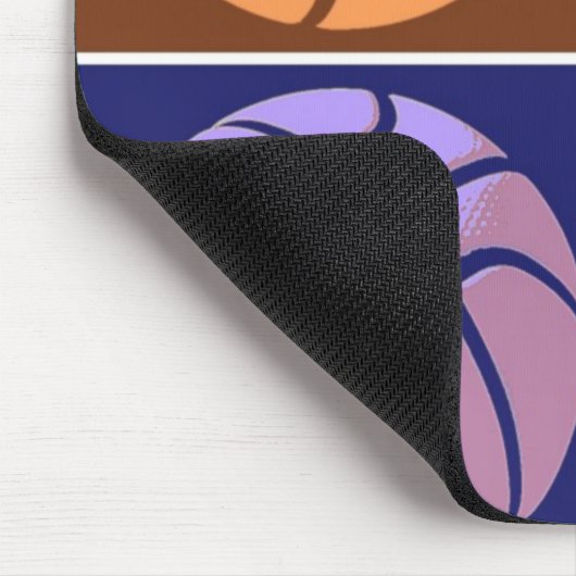 Pop Art Basketball Muismat (Hoek)