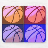 Pop Art Basketball Muismat (Voorkant)