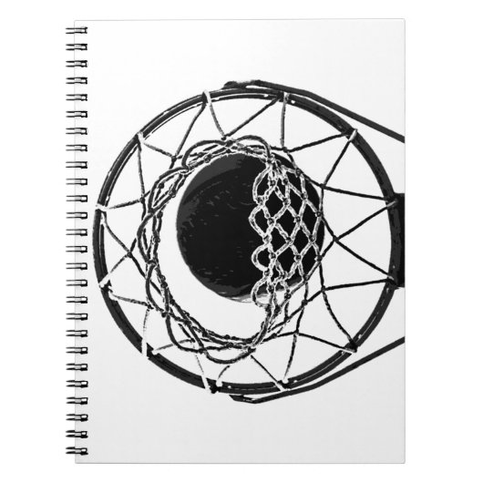 Pop Art Basketball Notitieboek (Voorkant)