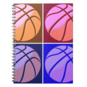 Pop Art Basketball Notitieboek (Voorkant)