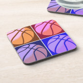 Pop Art Basketball Onderzetter (Linkerzijde)