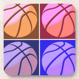 Pop Art Basketball Onderzetter