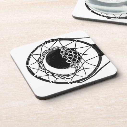 Pop Art Basketball Onderzetter (Linkerzijde)