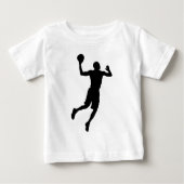 Pop Art Basketball Player Silhouette (Voorkant)