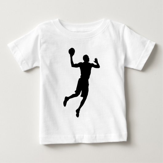 Pop Art Basketball Player Silhouette (Voorkant)
