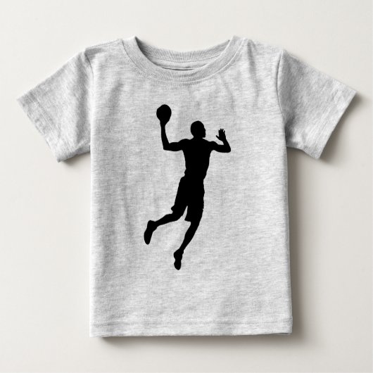 Pop Art Basketball Player Silhouette (Voorkant)