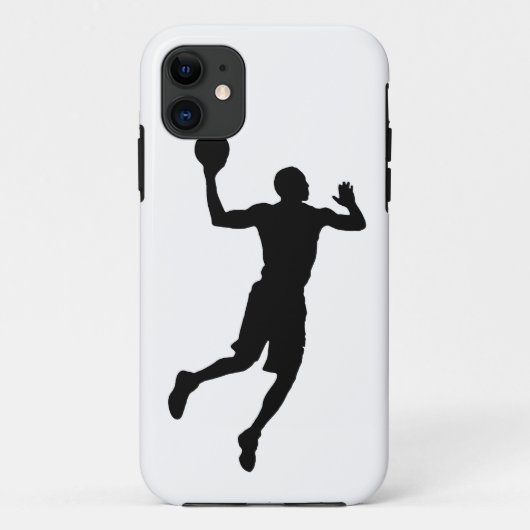 Pop Art Basketball Player Silhouette Case-Mate iPhone Case (Achterkant)