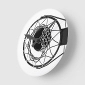 Pop Art Basketball Ronde Klok (Hoek)