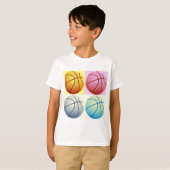 Pop Art Basketball T-shirt (Voorkant volledig)