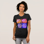 Pop Art Basketball T-shirt (Voorkant volledig)