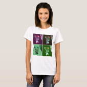 Pop Art Basketball T-shirt (Voorkant volledig)