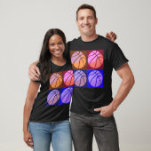 Pop Art Basketball T-shirt (Unisex)