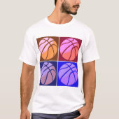 Pop Art Basketball T-shirt (Voorkant)