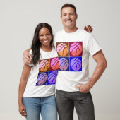 Pop Art Basketball T-shirt (Unisex)