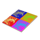 Pop Art Basketball Tegeltje (Zijkant)