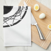 Pop Art Basketball Theedoek (Quarter Fold)