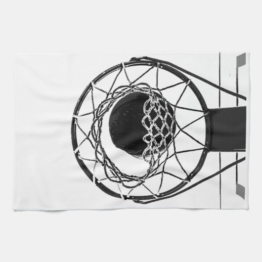 Pop Art Basketball Theedoek (Horizontaal)