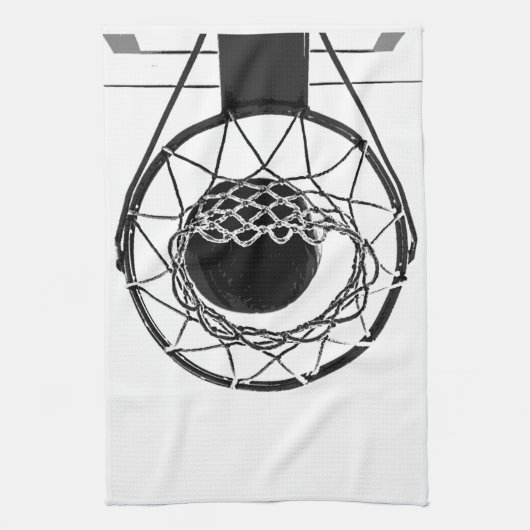 Pop Art Basketball Theedoek (Verticaal)