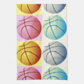 Pop Art Basketball Theedoek (Verticaal)