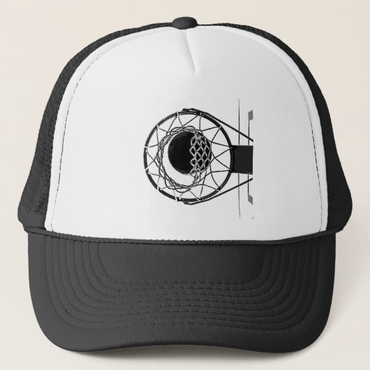 Pop Art Basketball Trucker Pet (Voorkant)