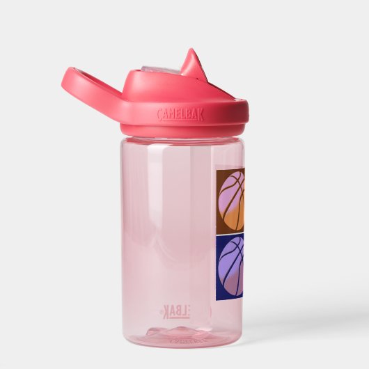 Pop Art Basketball Waterfles (Rechts)