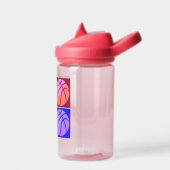 Pop Art Basketball Waterfles (Links)
