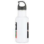 Pop Art Basketball Waterfles (Achterkant)