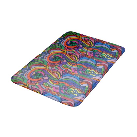 Pop Art Bath Mat (Gekanteld)