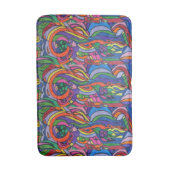 Pop Art Bath Mat (Voorkant Verticaal)