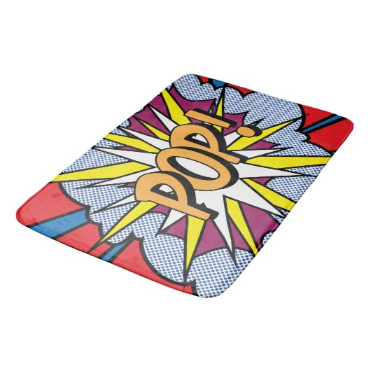Pop Art Bath Mat (Gekanteld)