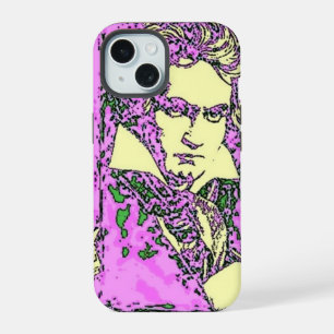 Pop-art Beethoven iPhone 15 Case