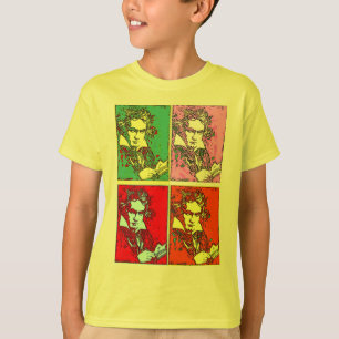 Pop-art Beethoven T-shirt