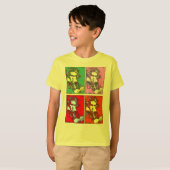 Pop-art Beethoven T-shirt (Voorkant volledig)