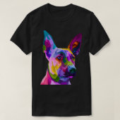 Pop Art Belgium Malinois Shepherd Mechelaar Pullov T-shirt (Design voorkant)