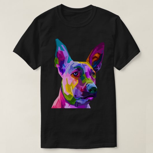 Pop Art Belgium Malinois Shepherd Mechelaar Pullov T-shirt (Design voorkant)