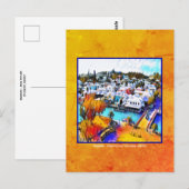 Pop Art Bermuda Briefkaart (Voorkant / Achterkant)