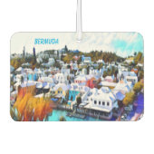 Pop Art Bermuda Keramiek Luchtverfrisser (Voorkant)