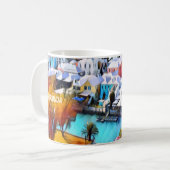 Pop Art Bermuda Koffie Mok (Voorkant links)