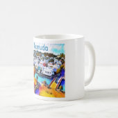 Pop Art Bermuda Koffiemok (Voorkant rechts)