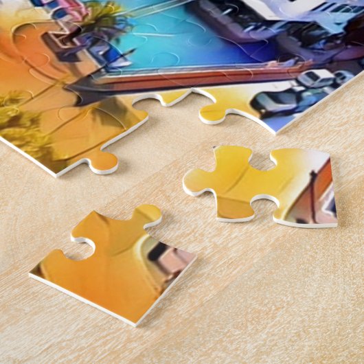 Pop Art Bermuda Legpuzzel (Zijkant)