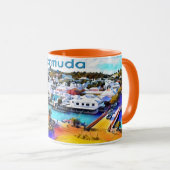 Pop Art Bermuda Mok (Voorkant rechts)