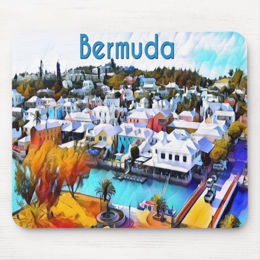 Pop Art Bermuda Muismat (Voorkant)