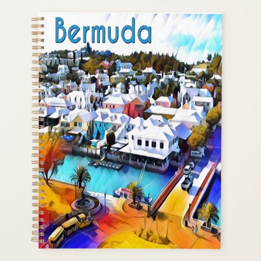 Pop Art Bermuda Planner