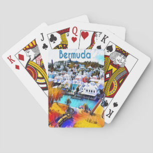 Pop Art Bermuda Pokerkaarten