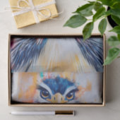 Pop Art Bird, Bold & Vibrant DJ2R Decoupage Tissuepapier (Geschenk)