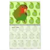 Pop Art Birds Vol. 1 Budgie Flamingo Penguin Macaw Kalender (Mar 2026)