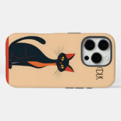 Pop Art Black Cat Case-Mate iPhone Case (Achterkant (horizontaal))