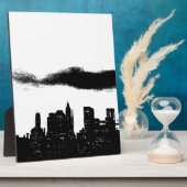 Pop Art Black White New York City Fotoplaat (Zijkant)