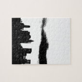 Pop Art Black White New York City Legpuzzel (Horizontaal)